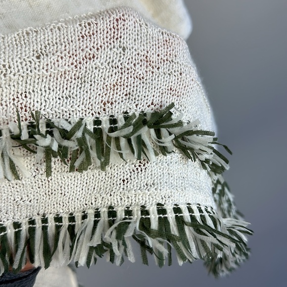 Nic+Zoe Fringe Hem Sweater Size XL - Picture 9 of 14